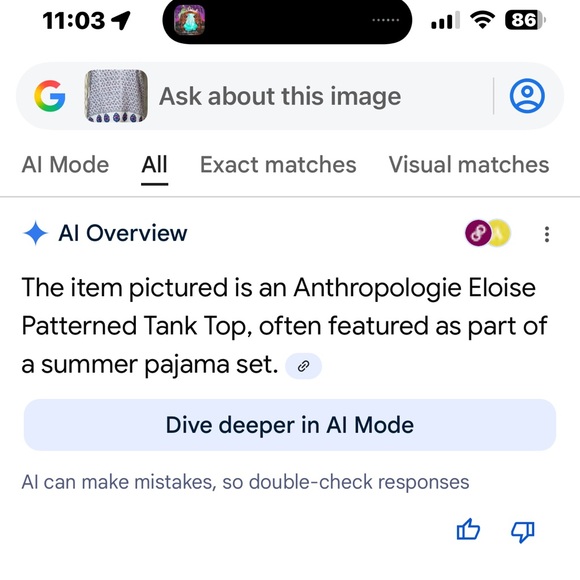 Anthropologie | Eloise Tank and Shorts Pajama Set XS/S - Picture 13 of 13